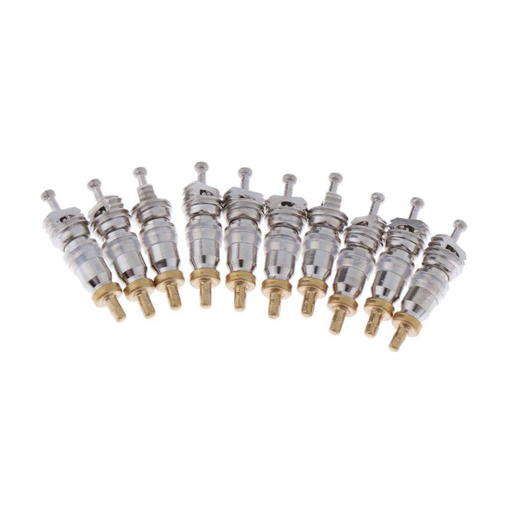 Description Picture 6 of item10Pcs R410 Brass Valve Cores Repl ement for   & Refrigeration