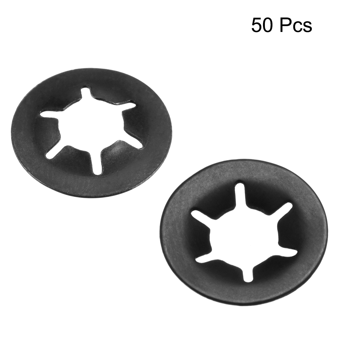 Assorted Genuine Starlock Washers  80 Piece 20 of each 2mm,3mm,4mm,5mm 