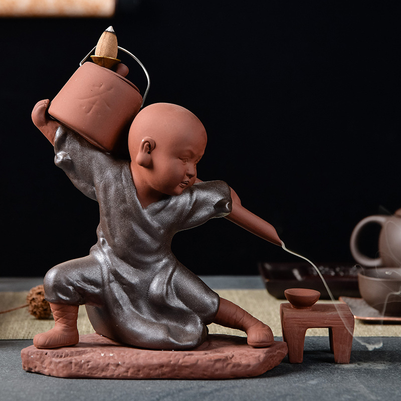 Backflow Weihrauchbrenner The Little Monk Censer Keramik Teeservice Hand Tools