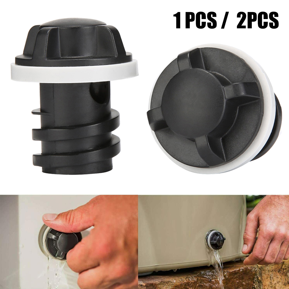 1/2pcs Replacement Cooler Drain Plugs Compatible for RTIC YETI Cooler