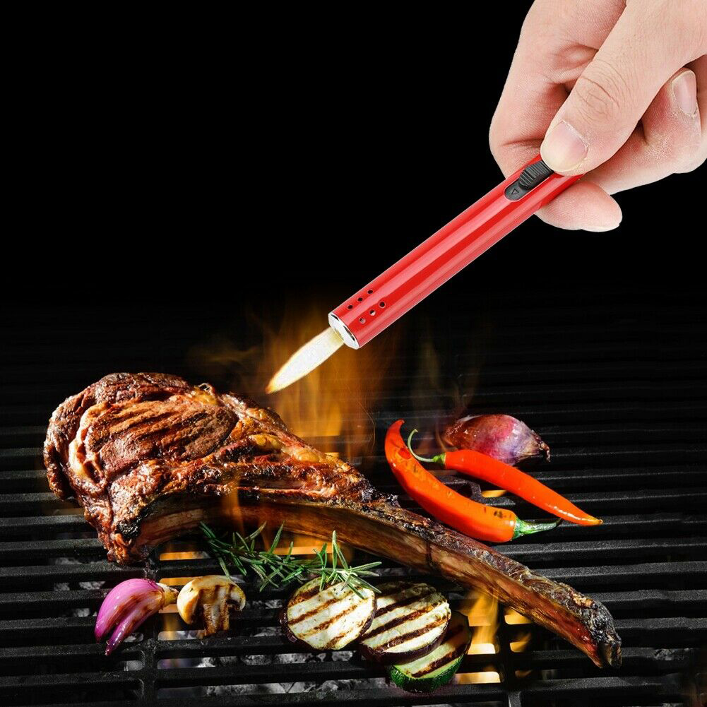 Description Picture 2 of itemHigh Temperature Resistant Outdoor Barbecue Charcoal Gas Cooker Stove Aluminum Alloy Kitchen Igniter Gun Lighter BBQ Tool