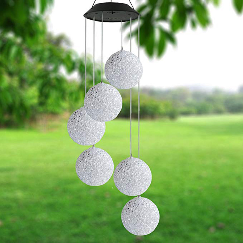 Details about   LED Color-Changing Solar Powered Wind Chime Light Lamp Yard Garden Hanging Decor 