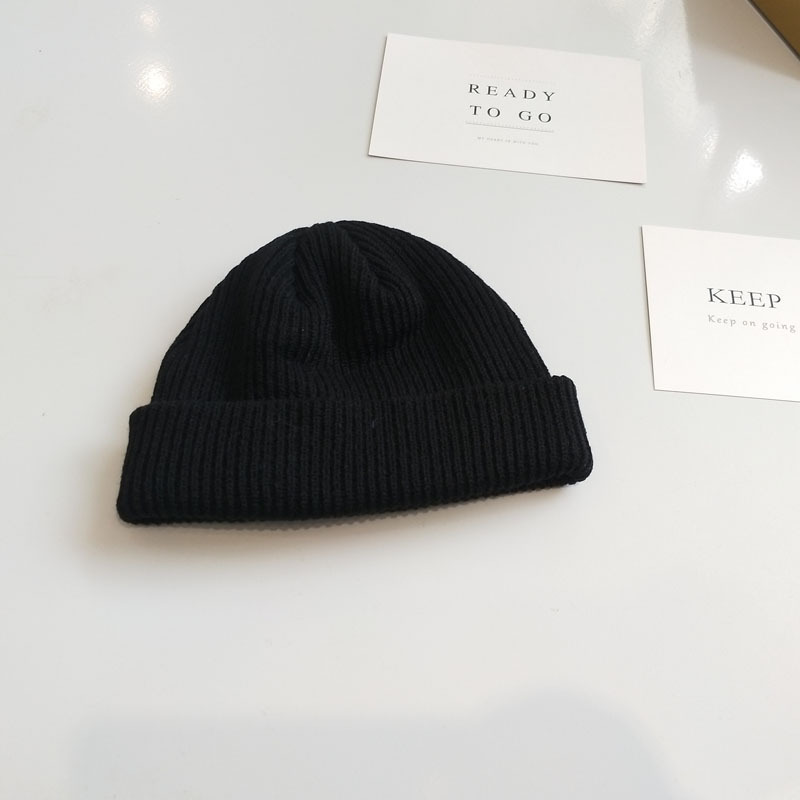Shaoqingren Men Casual Sailor Mechanic Biker Hat Beanie Skull Cap Brimless Cap Fashion Unisex Pumpkin Vintage Navy Beanies,
