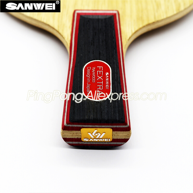 Description Picture 6 of itemOriginal SANWEI FEXTRA Table Tennis Blade 7 Ply Wood Racket Loop Offensive Spin Speed Ping Pong Bat Paddle
