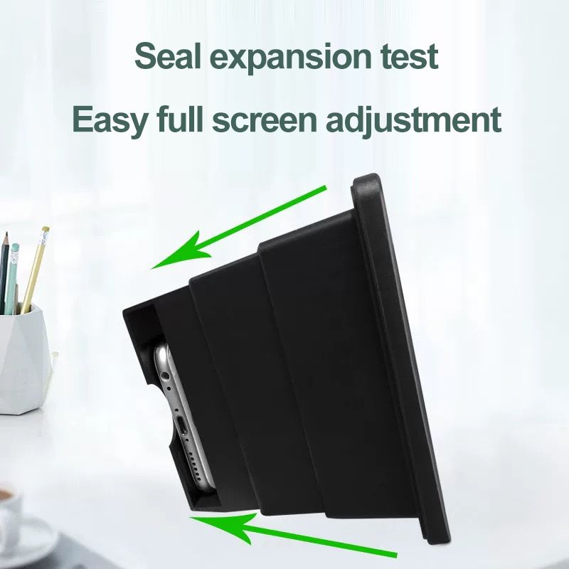 Pullout Mobile Phone Screen Magnifier Stretch Foldable Doublesided