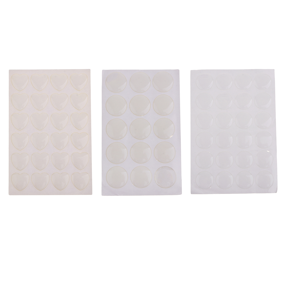 10 CLEAR 1/" CIRCLE BOTTLE CAP 3D EPOXY DOMES STICKERS IMAGES HAIR BOWS KEYRING