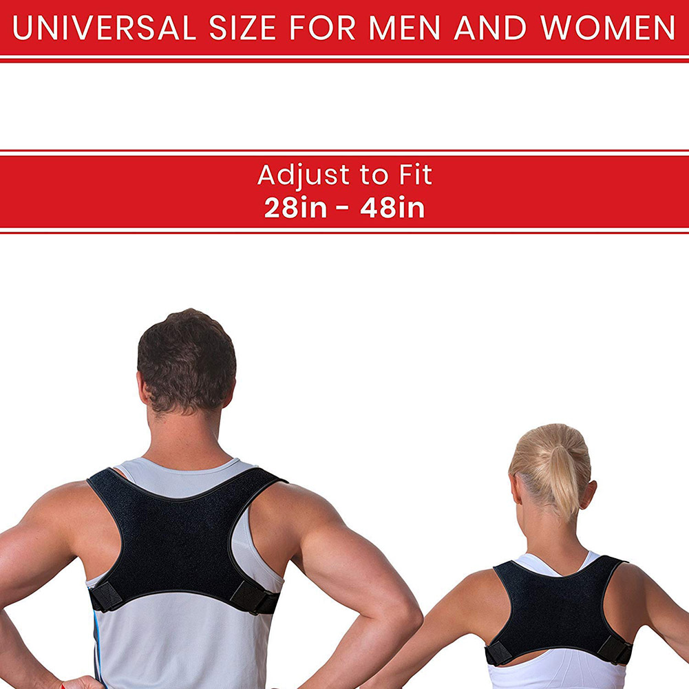 Description Picture 6 of itemPosture Corrector Fracture Support Back Shoulder Correction Brace Belt Strap