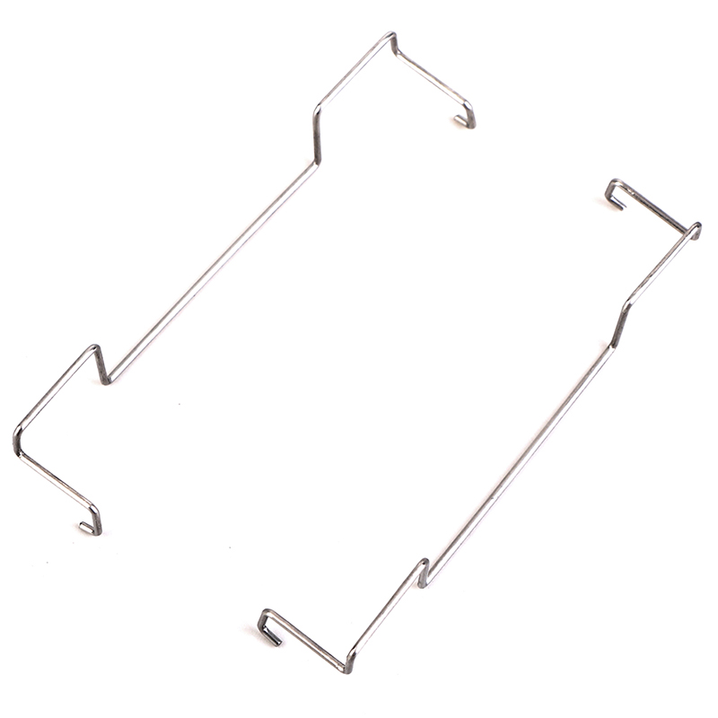 1Pair 12CM Computer CPU Cooling Fan Clip Steel Wire Fastener Metal Clip Computer related