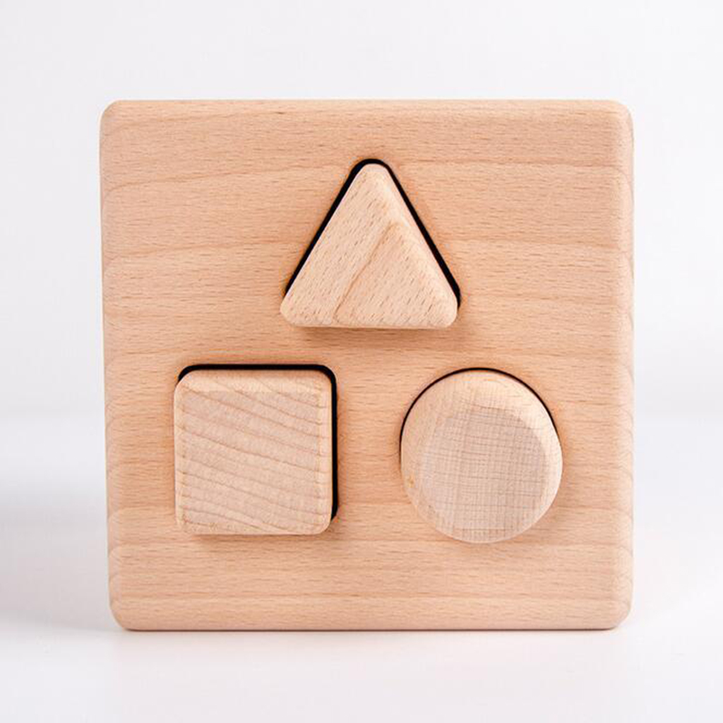 Kids Wooden Shape Sorter Cube Educational Montessori Toys Gift Toddler Baby Stacking & Matching Game Gifts