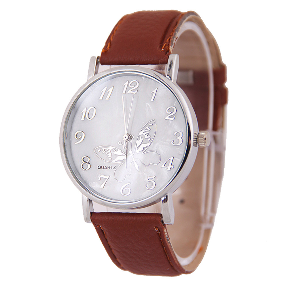 embossed band butterfly ladies watches zegarek damski saat 駑 駟