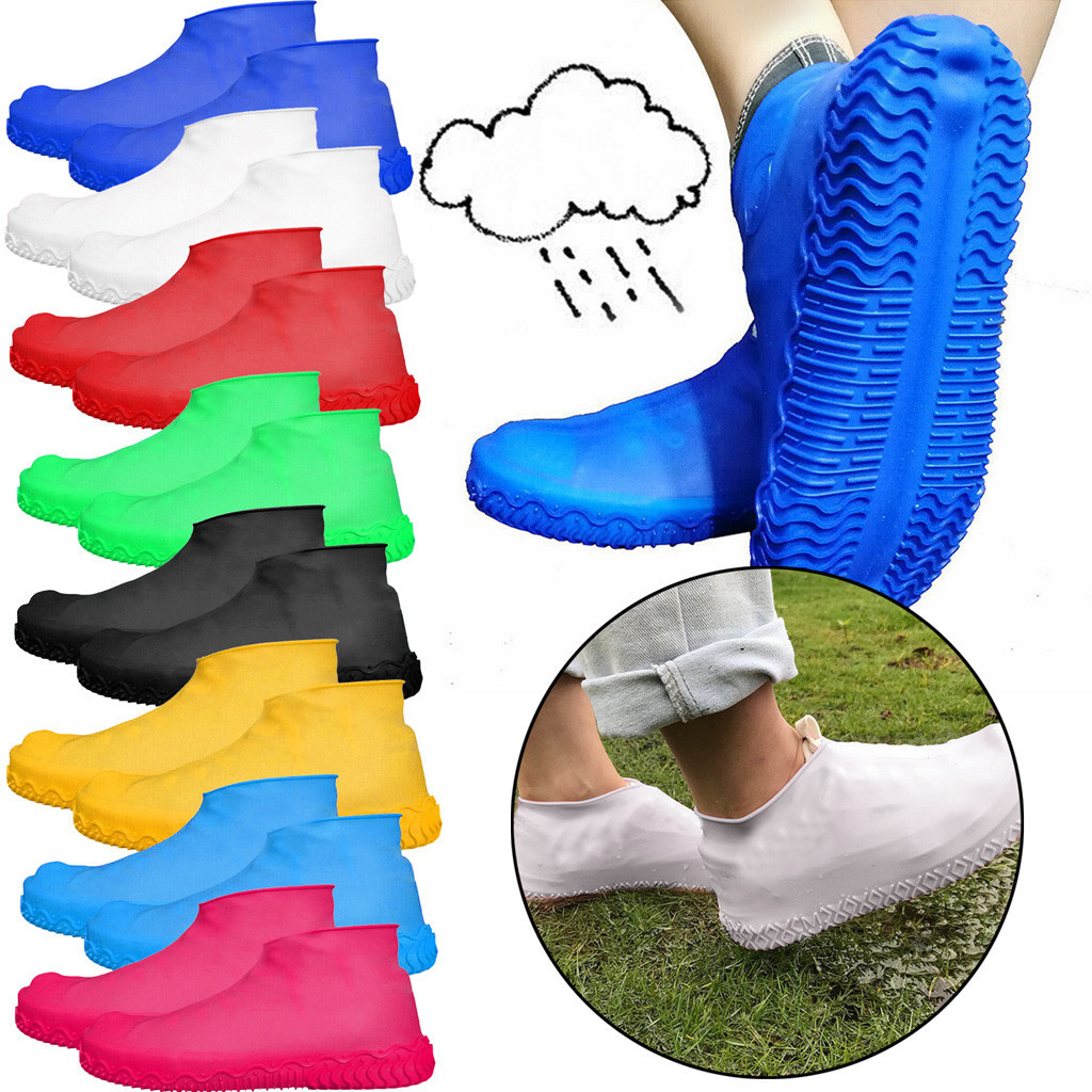 Silicone Shoe Covers Waterproof Raining 