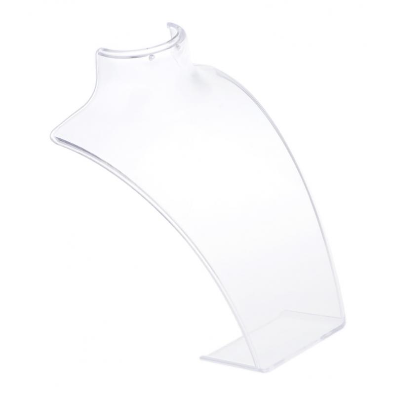 Acrylic Necklace Earring Jewelry Bust Display Stand Necklaces Pendants