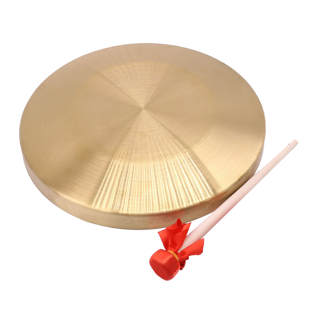 6 inch Percussion Musical Instrument Traditional Chinese Wind Gong 15cm 