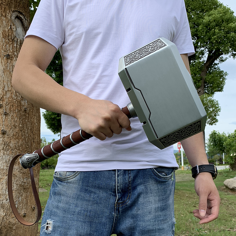 CATTOYS 1:1 The Avengers Thor Hammer Resin Replica Props Mjolnir Gifts New 40cm