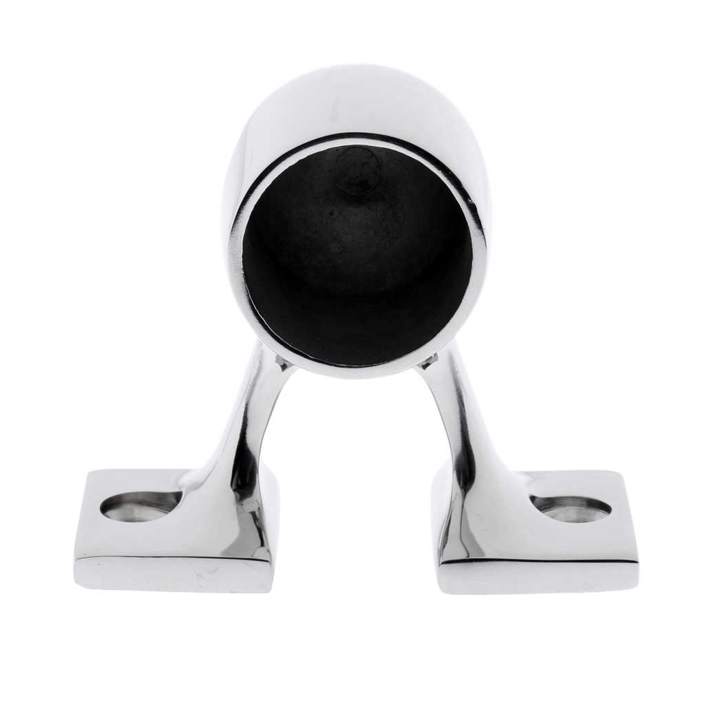 316 Stainless Steel Boat Railing Part Hand Rail Fitting, 90 Degree End