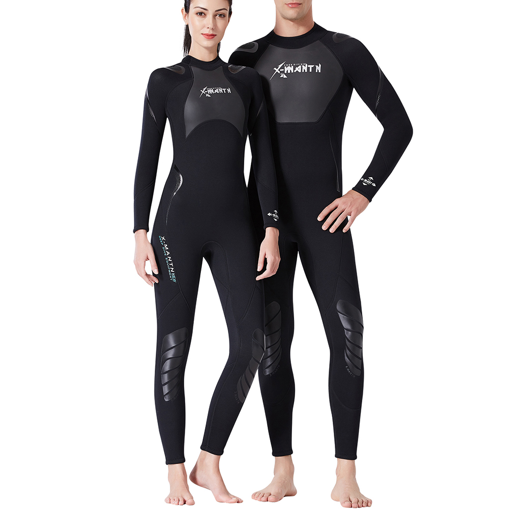 3mm neoprene wetsuit women full suit scuba diving