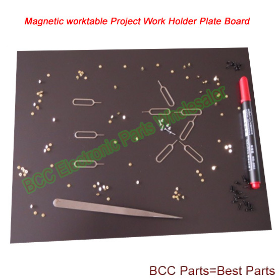 Magnetic worktable Project Work Holder Plate Board...