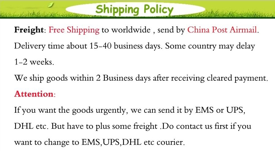 3. Shipping