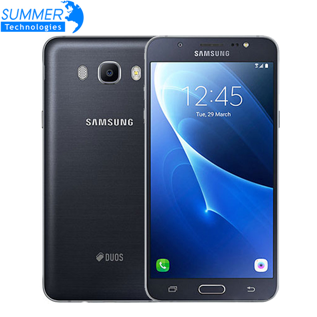 Оригинальный Samsung Galaxy J7 J7108 (2016) Octa Ядро Dual SIM FDD/TDD LTE Мобильный Телефон 3 Г RAM 16 Г ROM 5.5 "13.0MP NFC Сотовые Телефоны