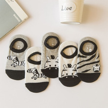 Unisex Baby socks All cotton Cartoon boat socks jacquard girls and boys kids Children cutu animal socks bebe 1-2years old