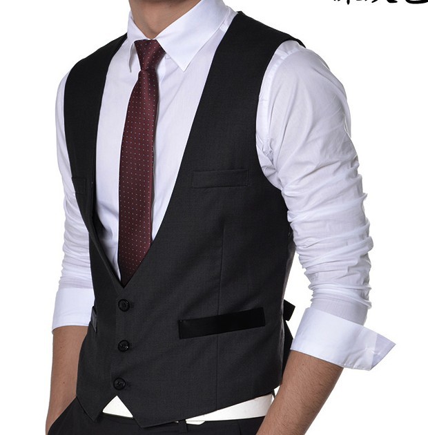 Best Quality Wholesale New Men Vest Casual Suit Vest Waistcoat