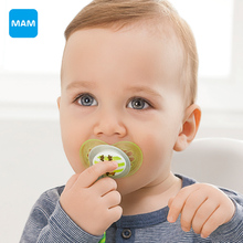 MAM Love Affection Top Silicone Nipple Dummy Orthodontic Soother for font b babies b font Teether