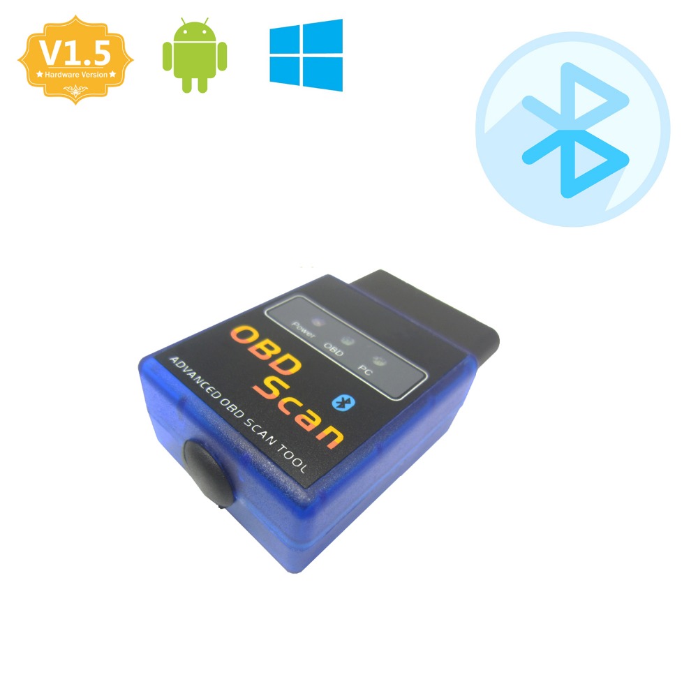 Vgate ELM 327 V1.5 OBDII   Bluetooth 2.0 ELM327 - OBD  -  Andorid