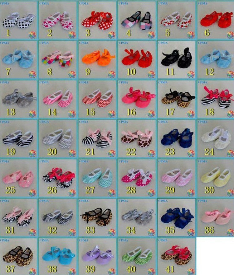 new shoes color card