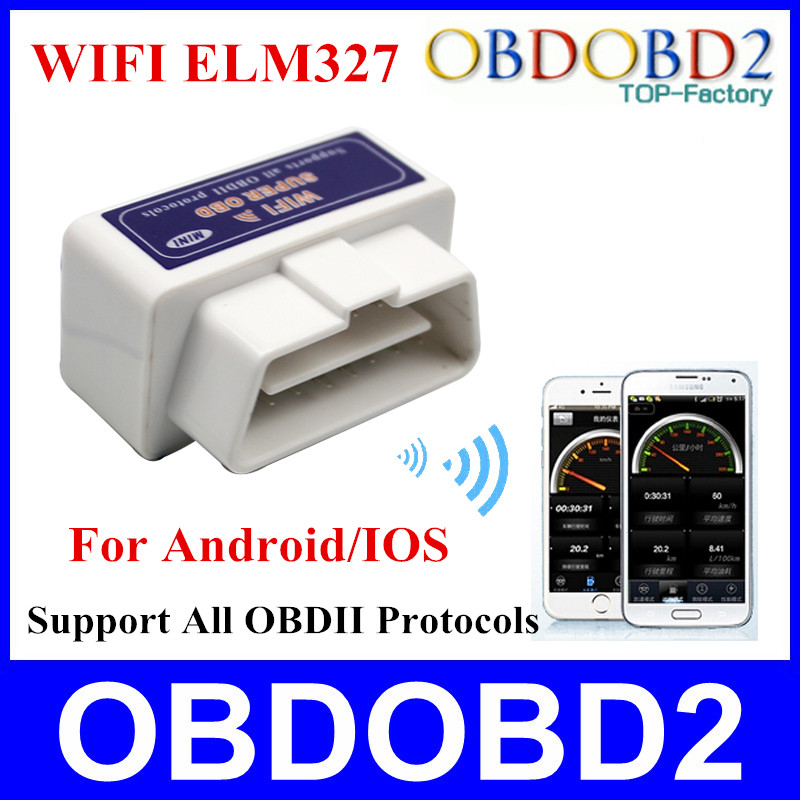 2016 ELM 327 WIFI OBD2   V1.5  Android  IOS  ELM327 wi-fi   OBDII   