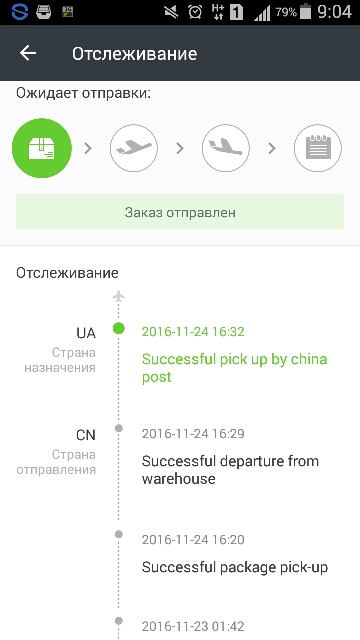 К сожалению так и не дождался. Ждал 3,5 месяца, продавец сообщил что скорее всего товар задержали. Продавец честный, вернул деньги.