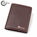 British Vintage Lychee Grain Men Wallet W162 Short Pu Male Purse Famous Brand Handbag British Vintage