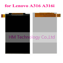1pc Only LCD for Lenovo A316 A316i 4 0 LCD Display No Touch Screen Digitizer Smartphone