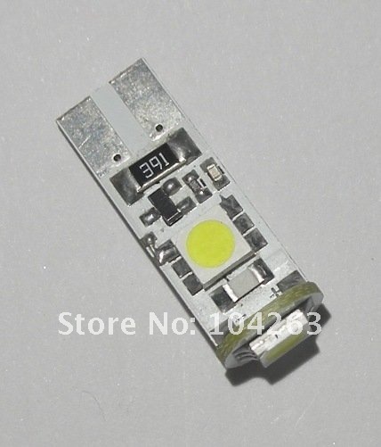 Wholesale Free shipping T10 3SMD 5050 LED Car Light. canbus 