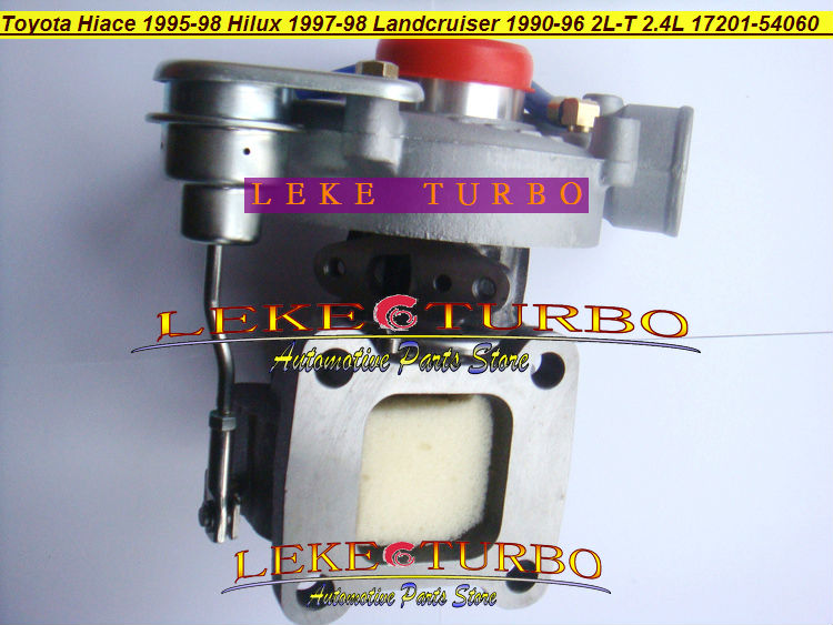 CT20 17201-54060  HI-ACE 1995-98 HI-LUX 1997-98 Landcruiser 1990-96 2L-T 2.4L turbocharger (4)