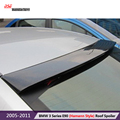 high quality carbon fiber roof spoiler for bmw 2005 2011 3 series e90 4 door sedan