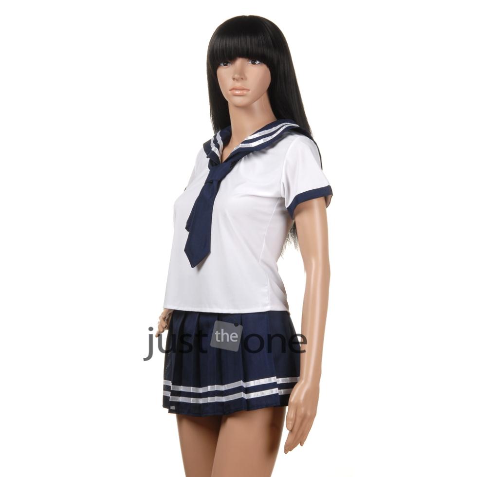 Купить сексуальные школьные девушка матрос косплей костюм белья Топ ...