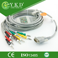 Electrocardiograph 10 lead Schiller EKG cable IEC Banana 4 0 mm 10 kom resistance plug end