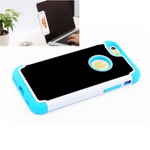 Hottest high polymeric adsorbent material shock proof 4.7inch anti gravity phone case with strong absorption case