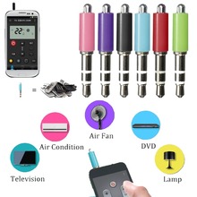 New Portable 3.5mm Mobile Phone Smart IR Remote Control For Air Conditioner TV DVD Projector Support iOS Android Smartphones