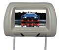 hot sale 7 inch rear vehicle headrest mounted LCD monitor high definition digital screen image support