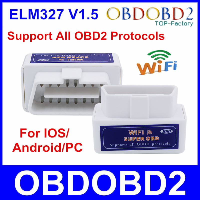  ELM327 Wifi ELM 327 OBD2    Android  IOS  -elm327  wi-fi  OBDII   