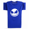 2016 Mens Harajuku Hip Hop T Shirt Nightmare Before Christmas Jack Skellington Female Charcoal T Shirt