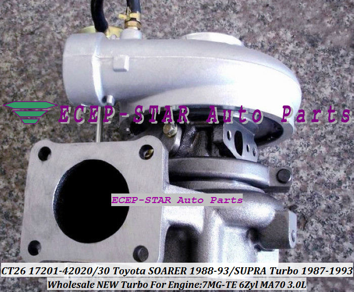 CT26 17201-42020 17201-42030 turbo for Toyota SUPRA SOARER 1987-1993 3.0L 7M-GTE 7MGTE 7MGTEU 235HP turbocharger