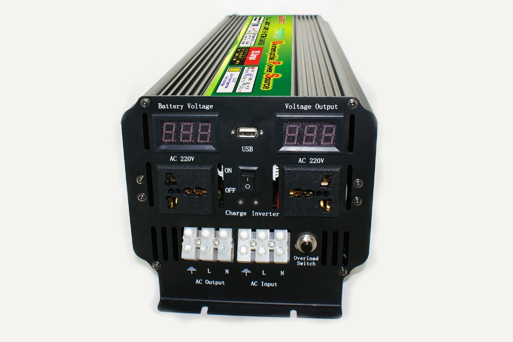 Инвертор с 12 на 220 5000вт Инвертор с 12 на 220 5000вт