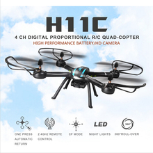 JJRC H11C Drone 4CH One Key Return RC Quadcopter With 2.0MP HD Camera RTF 2.4G