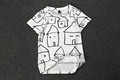 Retail 2016 summer baby unisex print t shirt