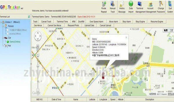 2013 Alibaba& Ebay top selling anti gsm gprs gps device TK-103 with online tracking system