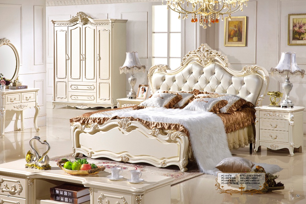 Compra italian luxury furniture bed online al por mayor de china ...