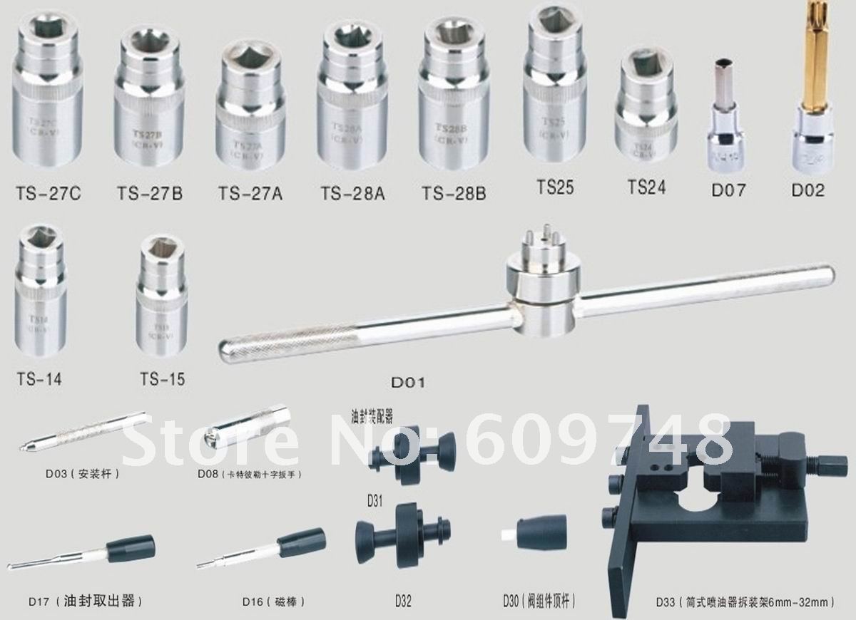 assembling and disassembling common rail injector tools( for Bosch)