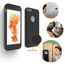New PC Anti-gravity Case for iphone 5 5s SE 6 6s plus s6 s6 edge Magical Anti gravity Nano Suction Cover Antigravity Phone Cases
